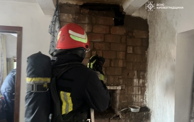 На Кіровоградщині загасили дві пожежі