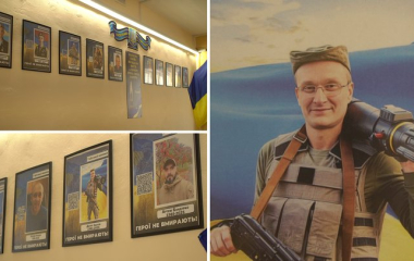 У Кропивницькому батько загиблого захисника виділив мільйон гривень на сучасний спортмайданчик для гімназії (ВІДЕО)