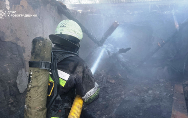 На Кіровоградщині під час гасіння пожежі знайшли тіло чоловіка