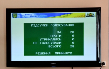Кропивницька міська рада також підтримала Президента України