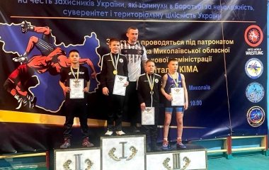 Спортсмени Кіровоградщини вибороли повний комплект нагород на змаганнях з греко-римської боротьби