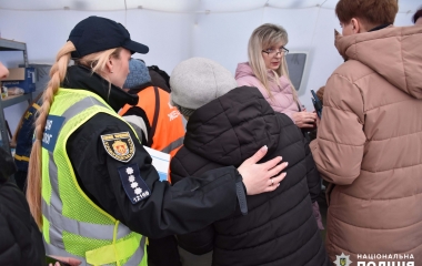 Поліція працює на місці ворожих ударів по Кропивницькому