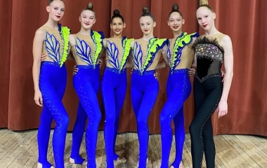 Юна кропивничанка стала чемпіонкою України з художньої гімнастики