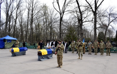 У Кропивницькому провели в останню дорогу двох відважних Героїв
