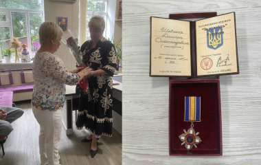 Матері полеглого Героя передали орден сина