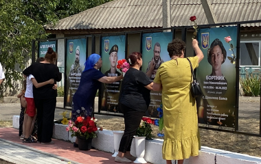 У Благовіщенській громаді відкрили Алею Пам’яті