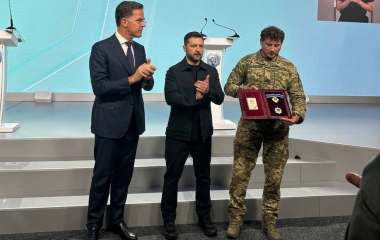 Ветерана з Кропивницького нагородили орденом «За мужність»