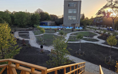 До Дня міста у Кропивницькому відкрили новий екосквер