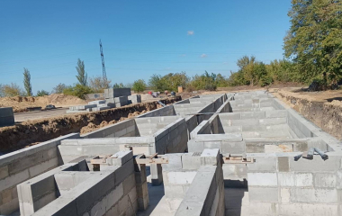 У громаді на Кіровоградщині для школярів будують протирадіаційне укриття
