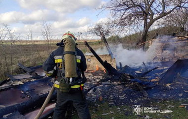 На Кіровоградщині рятували від пожежі автівку та помешкання людей
