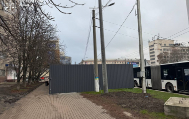 Прокуратура оскаржує забудову біля укриття у центрі Кропивницького