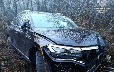 Неподалік Кропивницького водій влетів у дерево