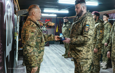 Військовий з Кіровоградщини отримав “Срібний хрест” від Головнокомандувача ЗСУ