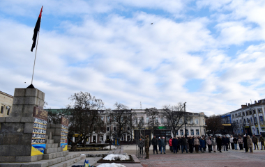 Кропивничани віддали останню земну шану полеглому захиснику