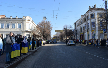 У центрі Кропивницького віддали останню земну шану полеглим Героям