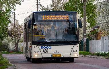 У Кропивницькому автобусні маршрути №114 та №118 із 6 квітня працюватимуть у режимі робочого дня 