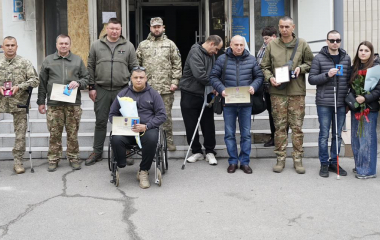 Воїнів з Кропивницького району відзначили державними нагородами