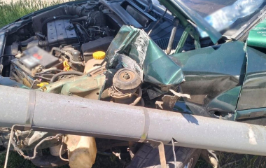 У Кропивницькому зухвалий маневр водія закінчився трощею 