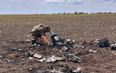 На Кіровоградщині знищили 90-кілограмову бойову частину збитого «шахеда» 