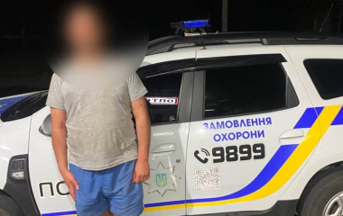 Спрацювала «Тривога»: у Кропивницькому нічний грабіжник не встиг втекти від поліції