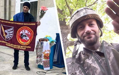У Долинській громаді зустріли звільненого з полону військового