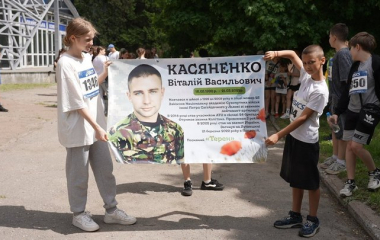 11-річний кропивничанин організував забіг пам’яті захисника (ВІДЕО)