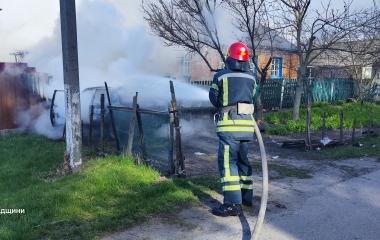 На Кіровоградщині вогонь знищив автівку