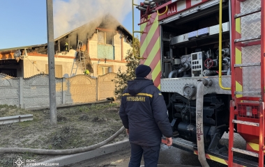 У Кропивницькому спалахнув будинок