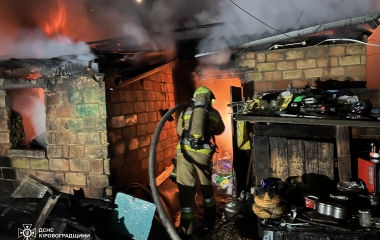 На Кіровоградщині під час гасіння пожежі знайшли тіло чоловіка
