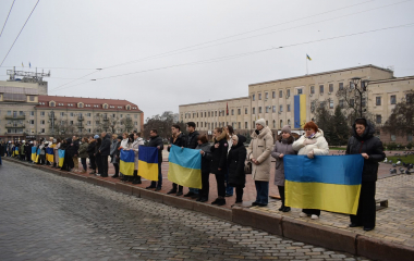 У центрі Кропивницького віддали останню шану Героям