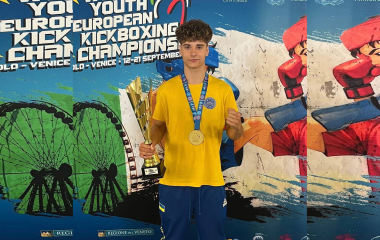 Юний олександрієць став чемпіоном Європи з кікбоксингу