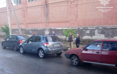 У середмісті Кропивницького сталась потрійна ДТП