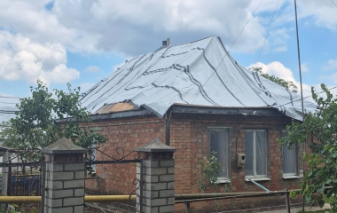 У Світловодську тривають відновлювальні роботи після ворожої атаки
