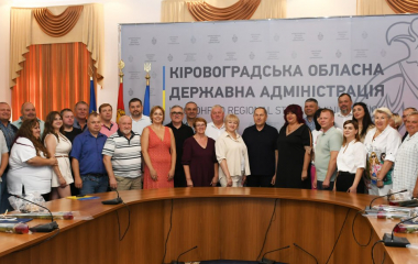 Будівельників Кіровоградщини відзначили за роботу у відновленні України