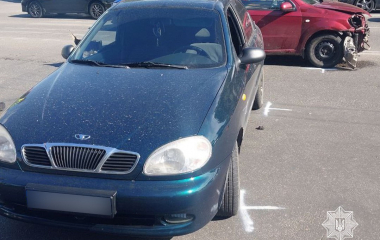 Водійка автомобіля Chevrolet Aveo спричинила ДТП у Кропивницькому