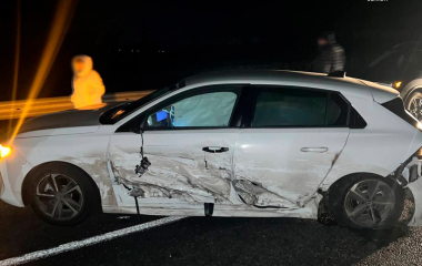 На Кіровоградщині невдалий обгін закінчився аварією