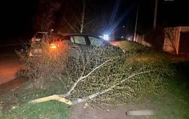 У Кропивницькому водій випив та не впорався з керуванням