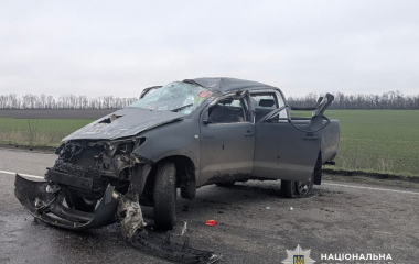 У ДТП на Кіровоградщині двоє людей отримали травми
