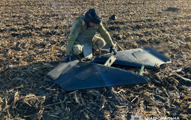 На Кiровоградщинi знищили бойову частину ворожого дрона